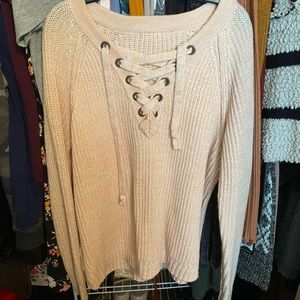 NEW pink knitted sweater🌟